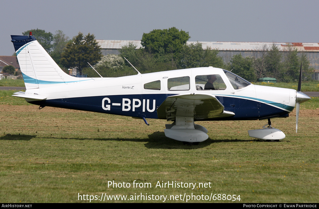 Aircraft Photo of G-BPIU | Piper PA-28-161 Warrior II | AirHistory.net #688054