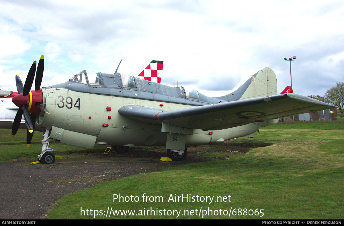 Aircraft Photo of XA459 | Fairey Gannet ECM.6 | UK - Navy | AirHistory.net #688065