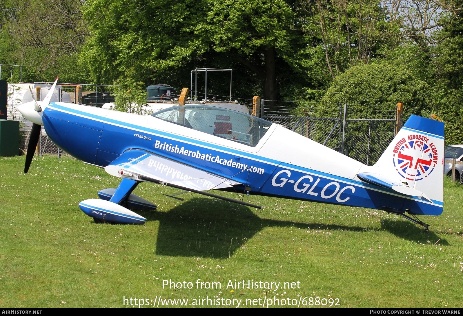 Aircraft Photo of G-GLOC | Extra EA300/200 | British Aerobatic Acadamy | AirHistory.net #688092