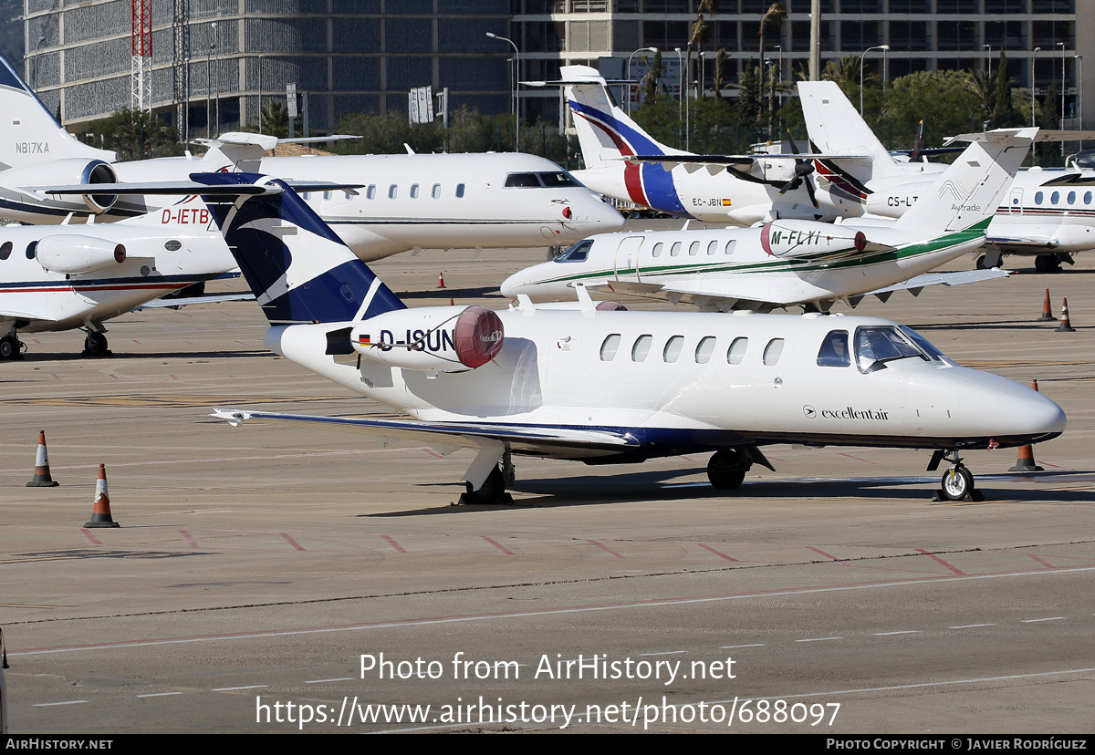 Aircraft Photo of D-ISUN | Cessna 525A CitationJet CJ2 | Excellent Air | AirHistory.net #688097