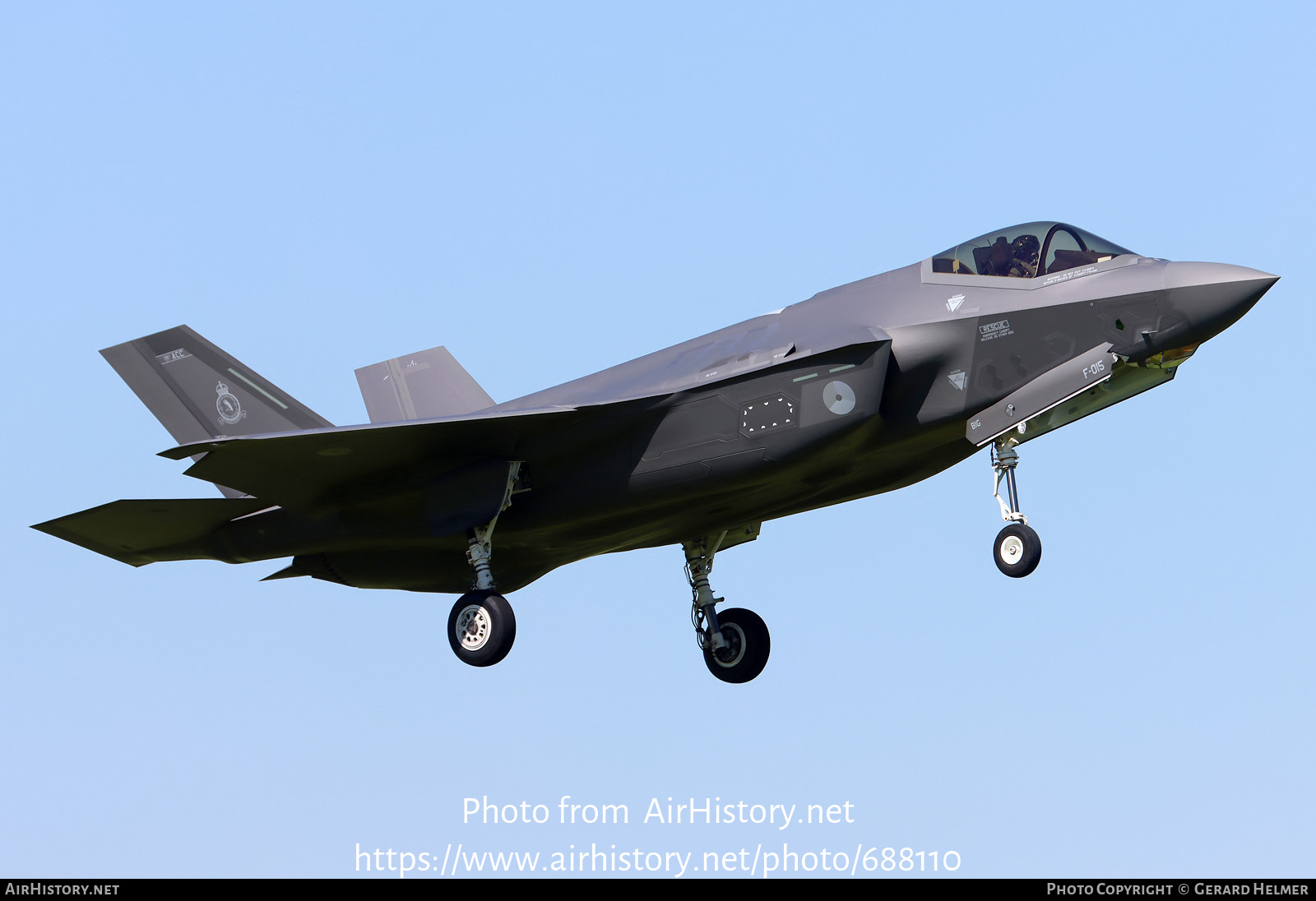 Aircraft Photo of F-015 | Lockheed Martin F-35A Lightning II | Netherlands - Air Force | AirHistory.net #688110