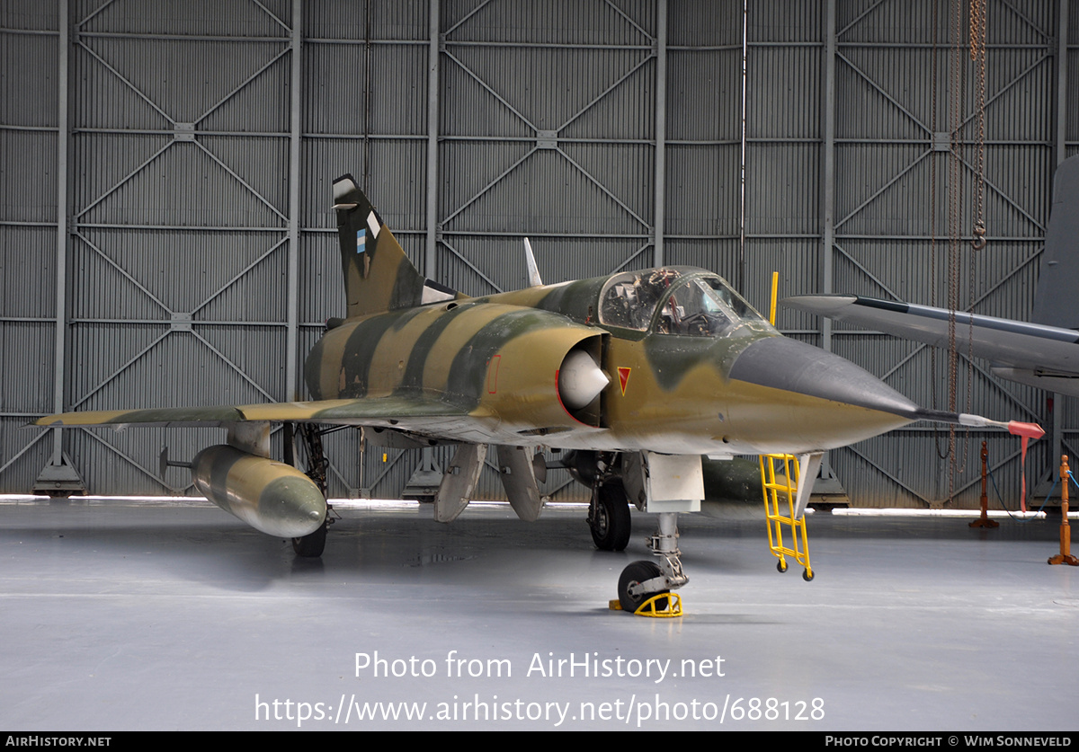 Aircraft Photo of C-712 | Dassault Mirage IIICJ | Argentina - Air Force | AirHistory.net #688128