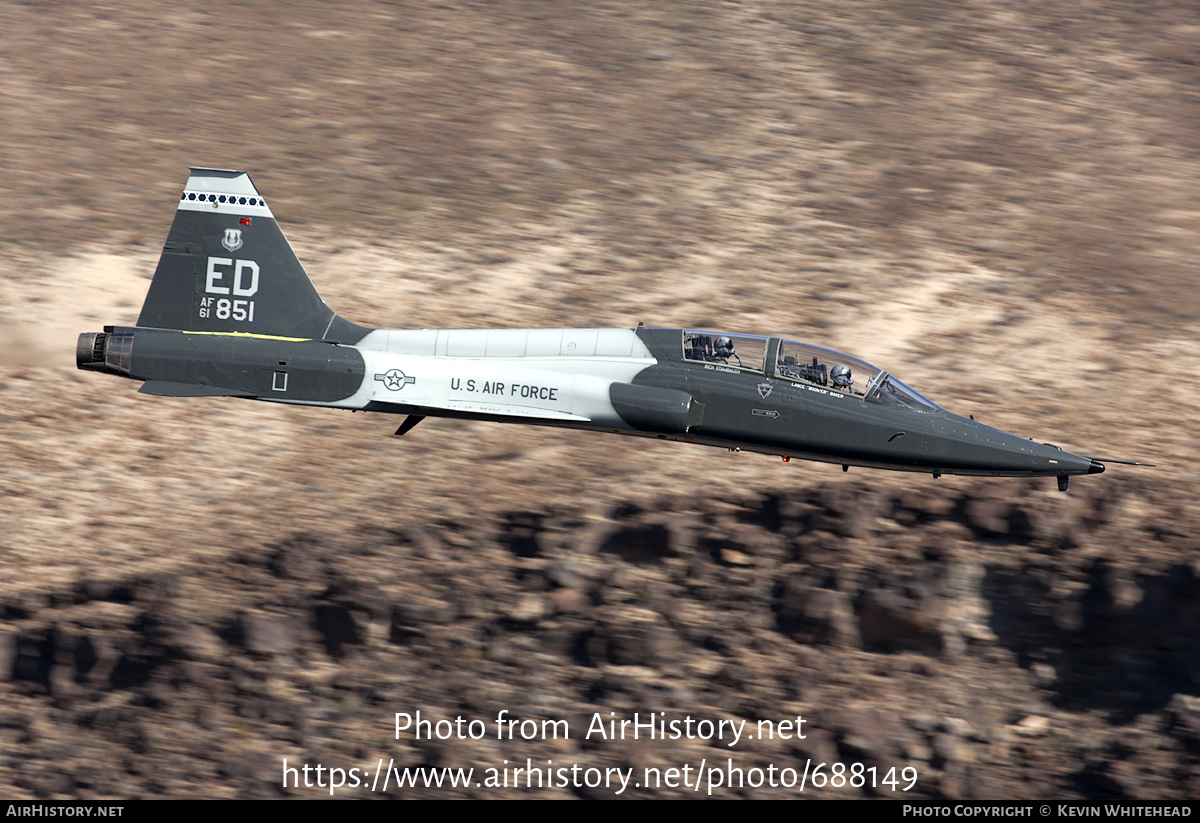 Aircraft Photo of 61-0851 / AF61-851 | Northrop T-38C Talon | USA - Air Force | AirHistory.net #688149