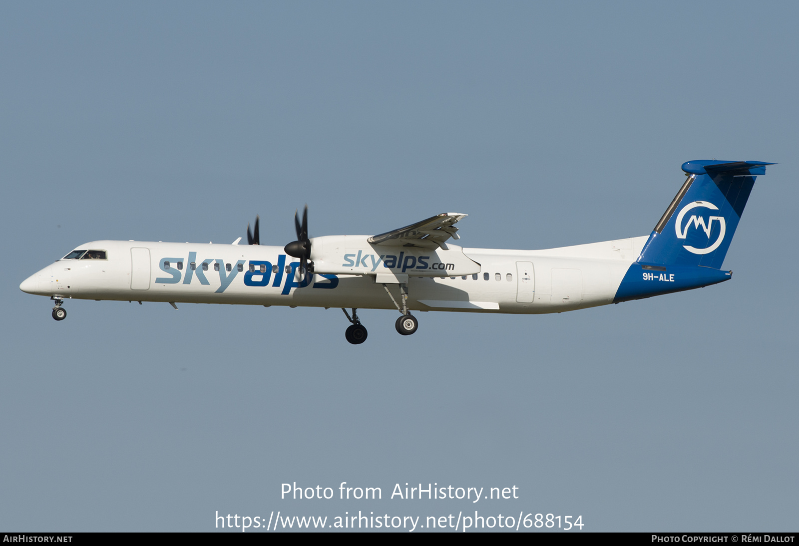 Aircraft Photo of 9H-ALE | Bombardier DHC-8-402 Dash 8 | SkyAlps | AirHistory.net #688154