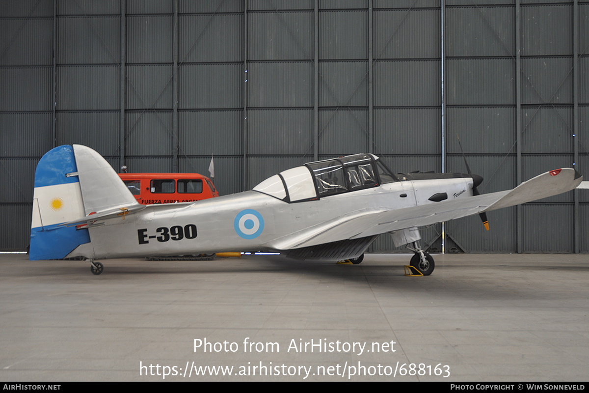 Aircraft Photo of E-390 | Percival P.40 Prentice T1 | Argentina - Air Force | AirHistory.net #688163