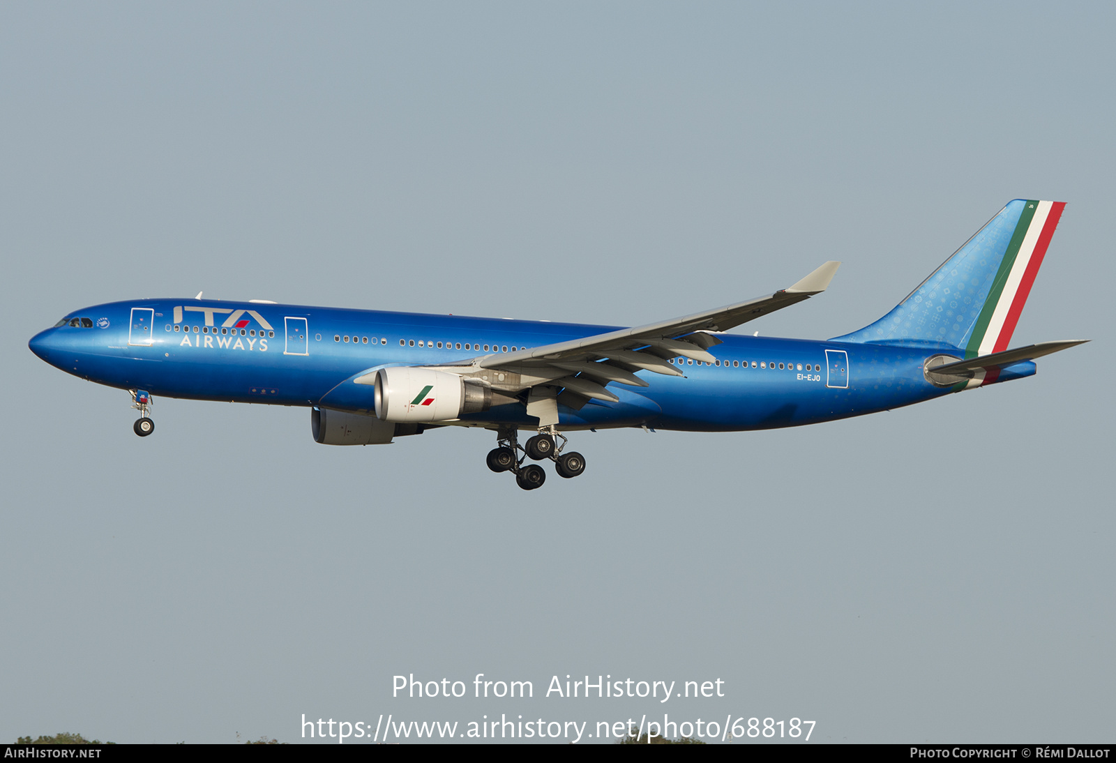 Aircraft Photo of EI-EJO | Airbus A330-202 | ITA Airways | AirHistory.net #688187