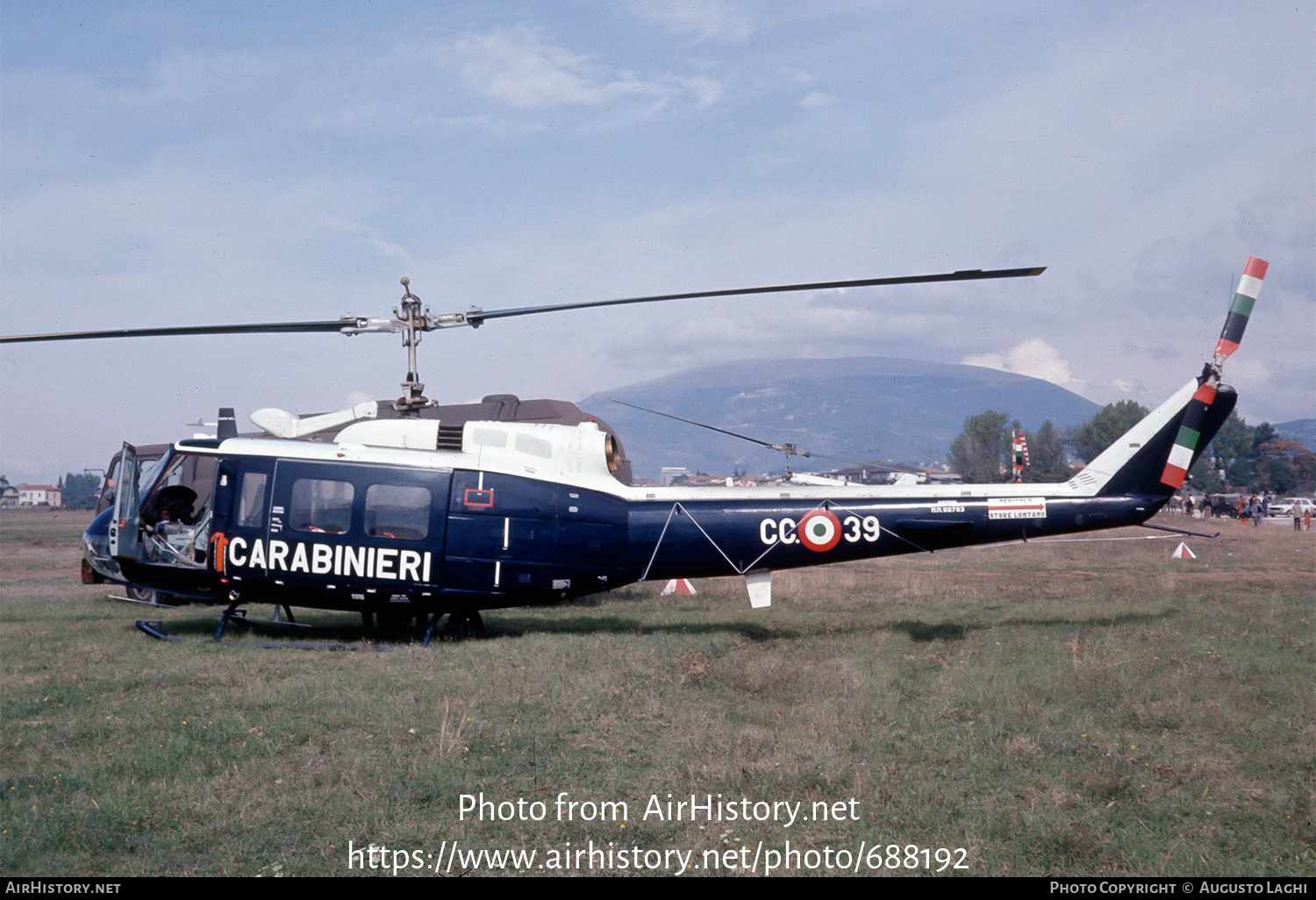 Aircraft Photo of MM80783 | Agusta AB-205A-1 | Italy - Carabinieri | AirHistory.net #688192