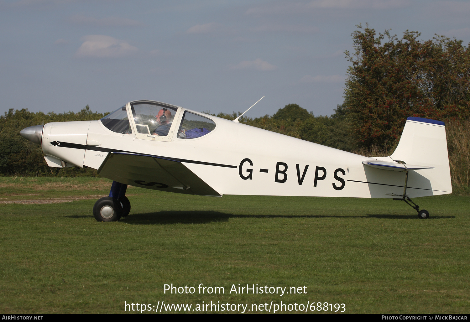 Aircraft Photo of G-BVPS | Jodel D.11 | AirHistory.net #688193