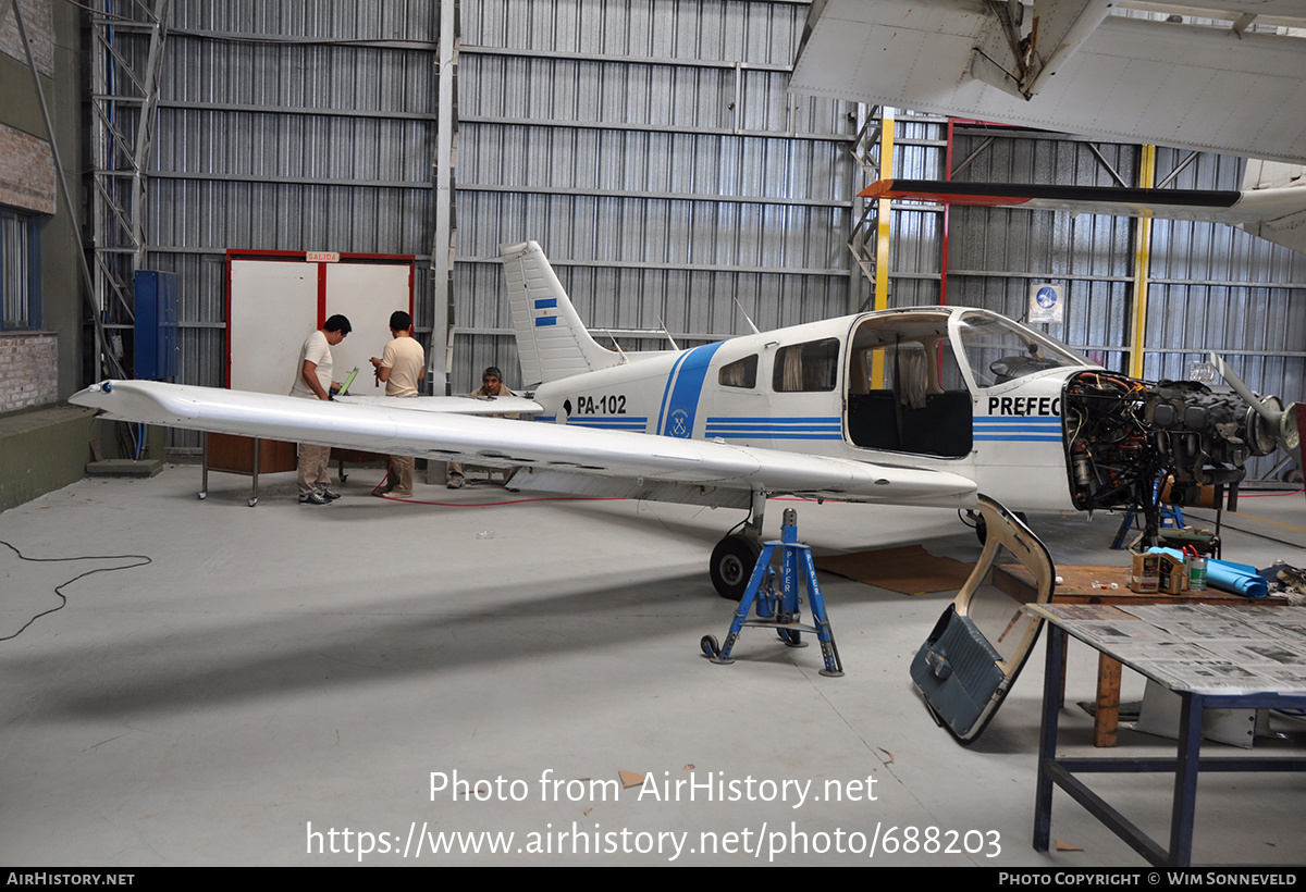 Aircraft Photo of PA-102 | Chincul PA-A-28-161 Warrior II | Argentina - Coast Guard | AirHistory.net #688203