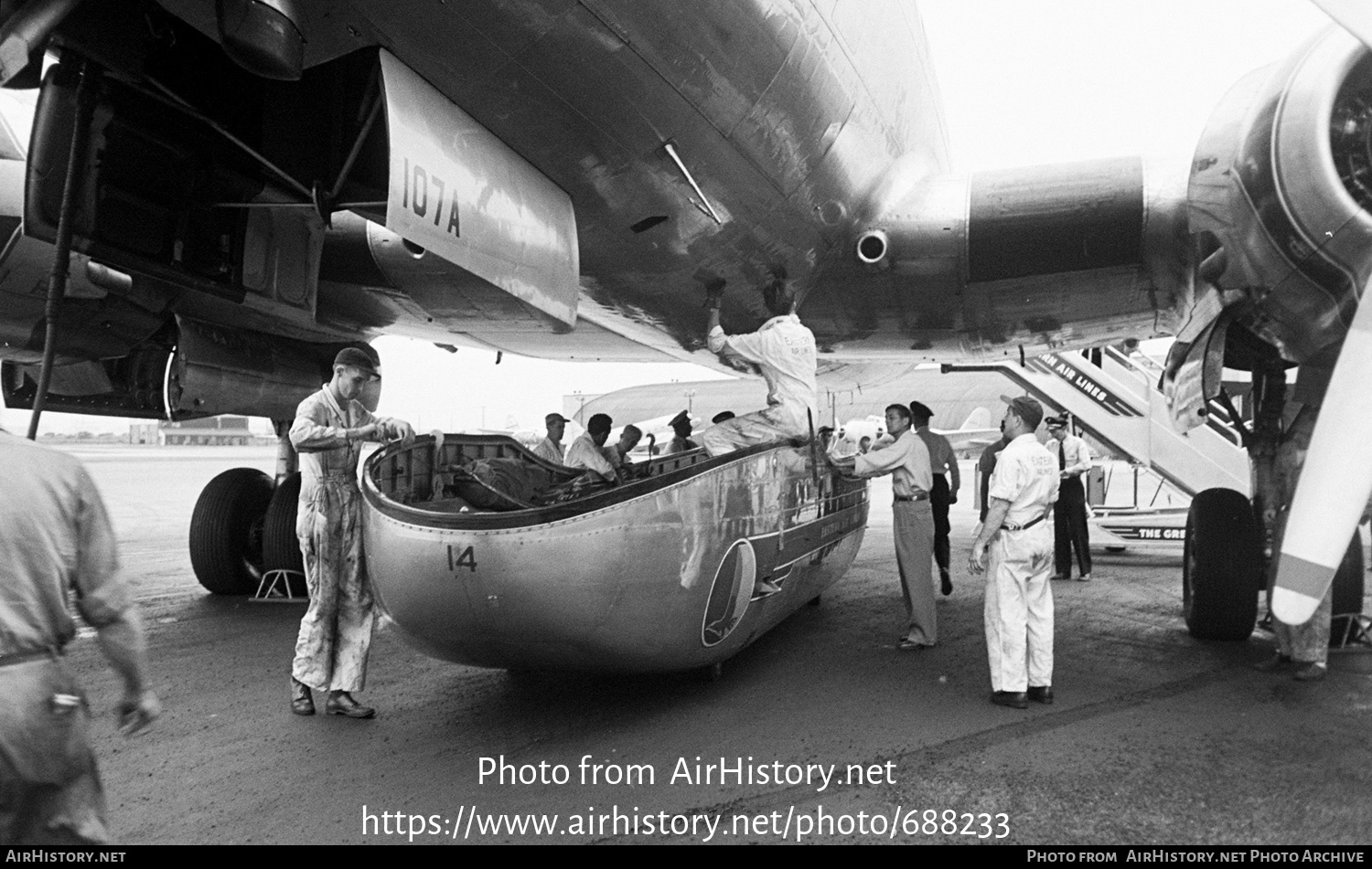 Aircraft Photo of N107A | Lockheed L-649 Constellation | Eastern Air Lines | AirHistory.net #688233