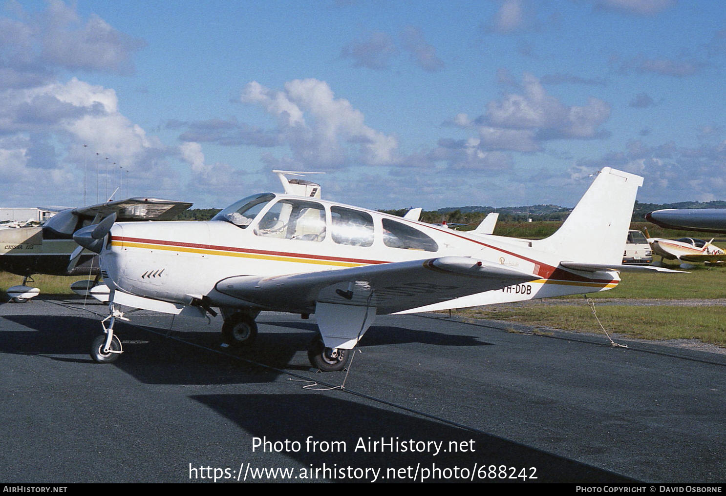 Aircraft Photo of VH-DDB | Beech C33 Debonair | AirHistory.net #688242