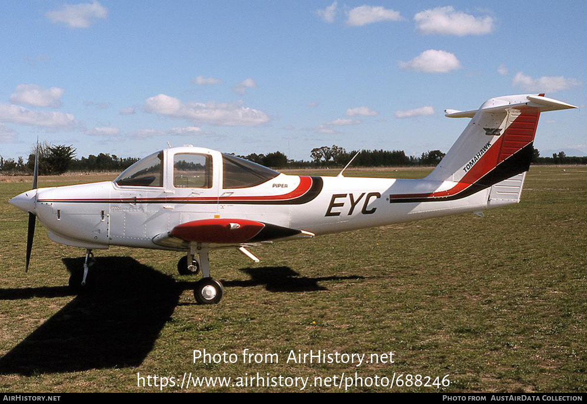 Aircraft Photo of ZK-EYC / EYC | Piper PA-38-112 Tomahawk | AirHistory.net #688246