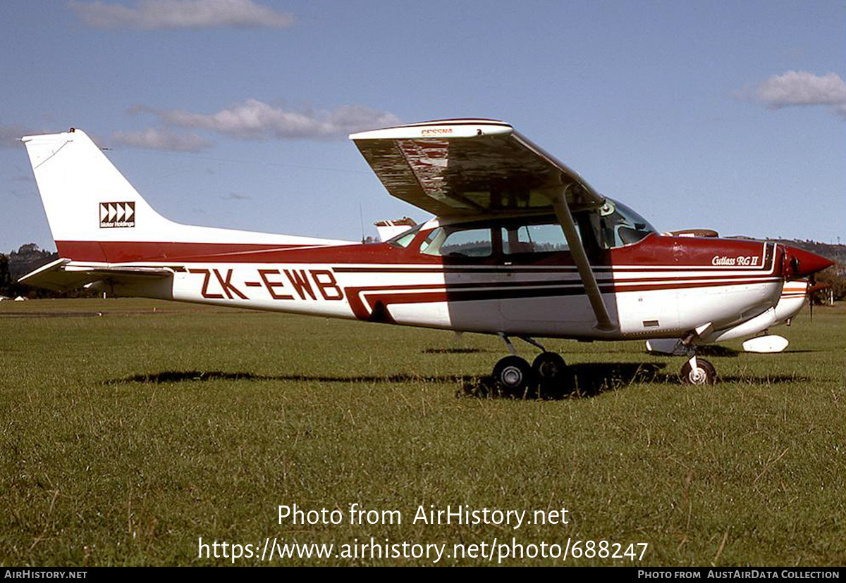 Aircraft Photo of ZK-EWB | Cessna 172RG Cutlass RG | Motor Holdings | AirHistory.net #688247