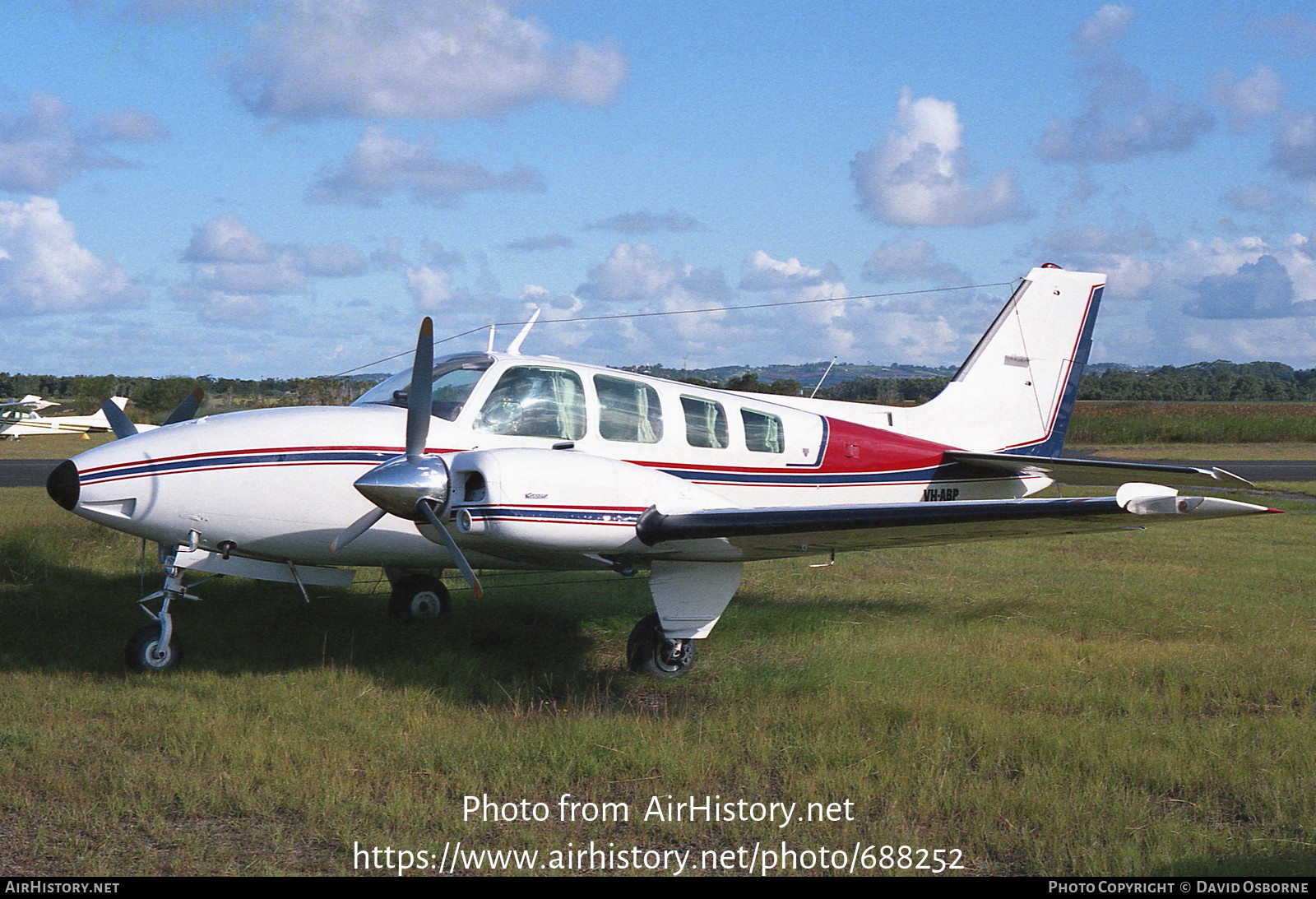Aircraft Photo of VH-ABP | Beech 58 Baron | Royal Flying Doctor Service - RFDS | AirHistory.net #688252