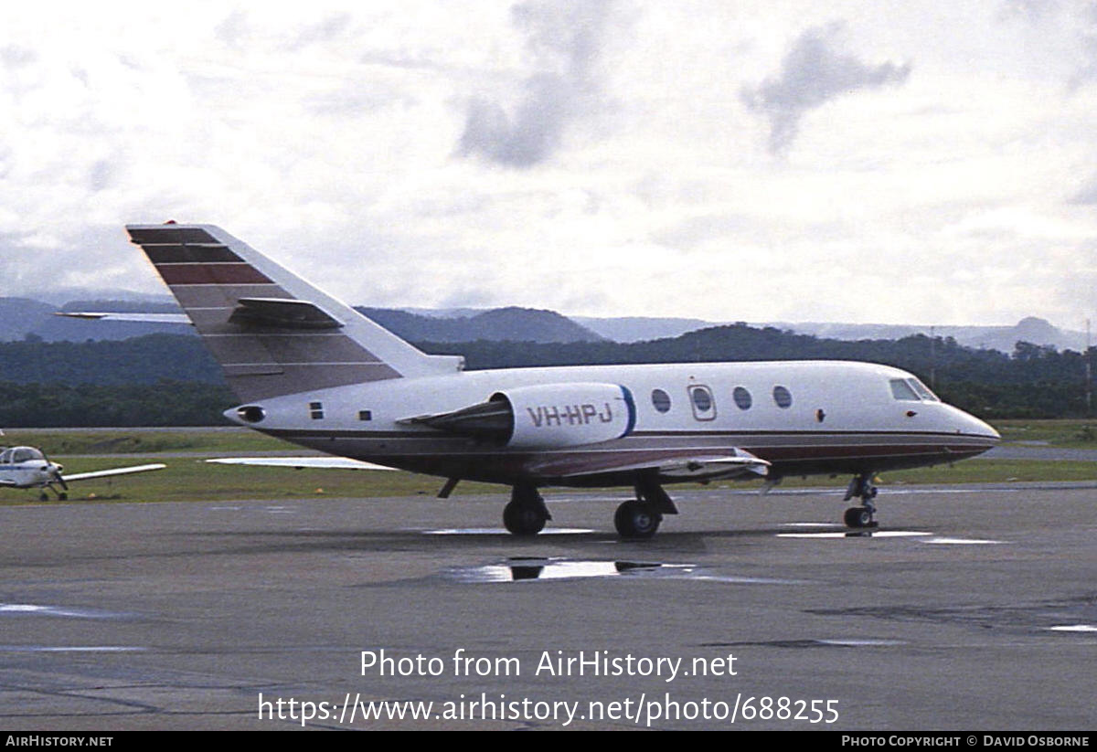 Aircraft Photo of VH-HPJ | Dassault Falcon 200 (20H) | AirHistory.net #688255