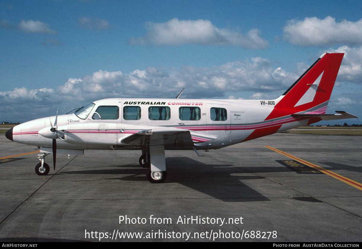 Aircraft Photo of VH-AUG | Piper PA-31-350 Navajo Chieftain | Australian Commuter Airlines | AirHistory.net #688278