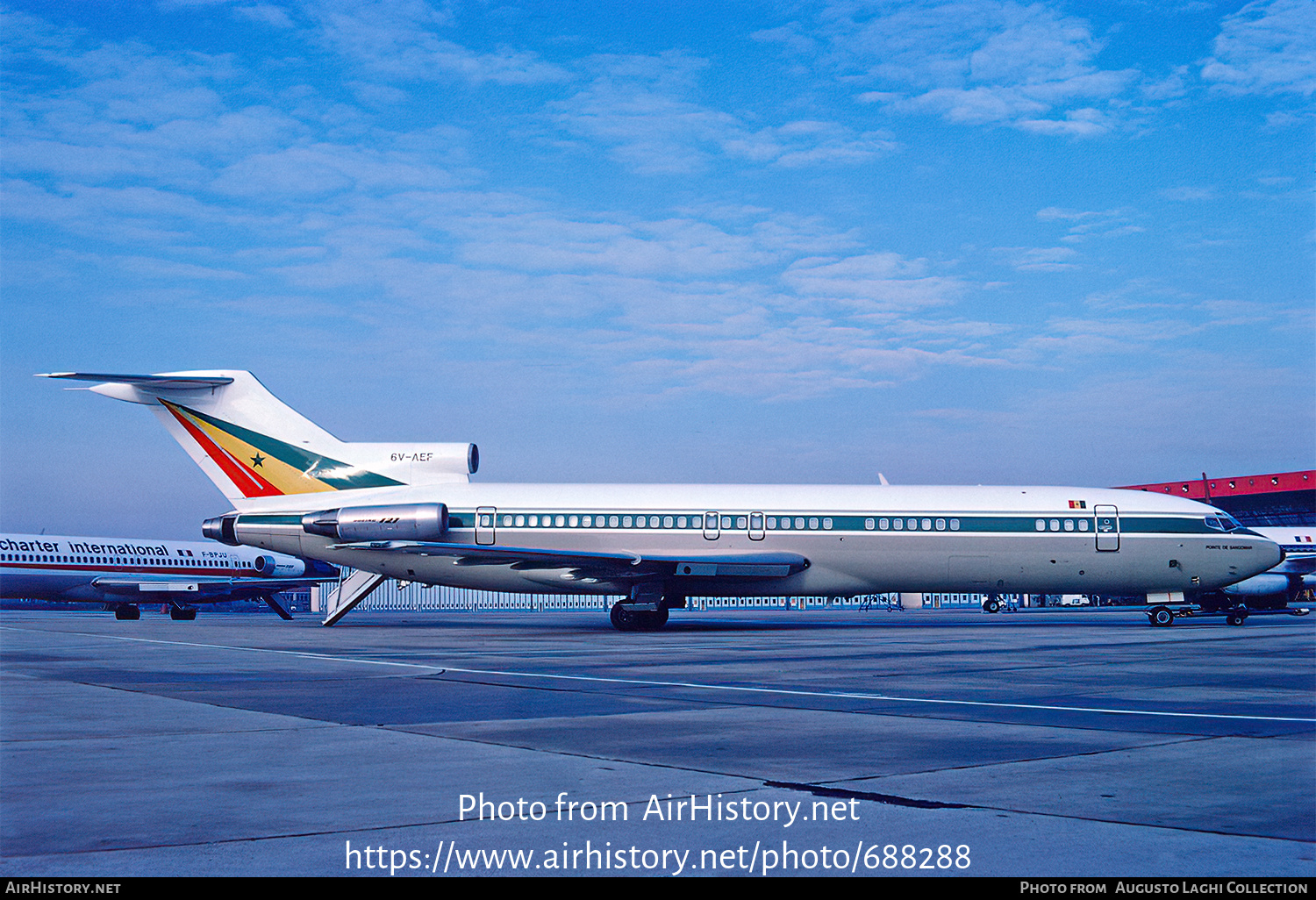 Aircraft Photo of 6V-AEF | Boeing 727-2M1/Adv | Senegal Government | AirHistory.net #688288