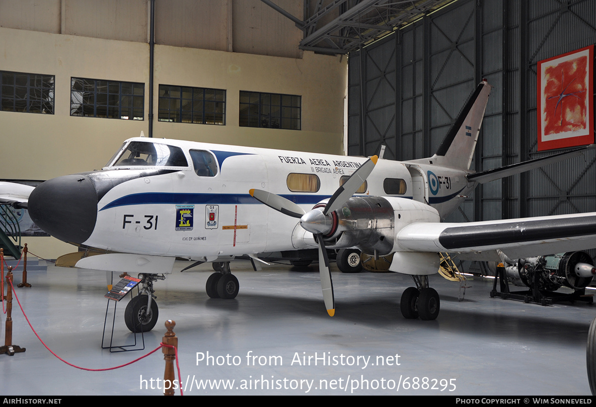 Aircraft Photo of F-31 | FMA IA-50 Guarani II | Argentina - Air Force | AirHistory.net #688295