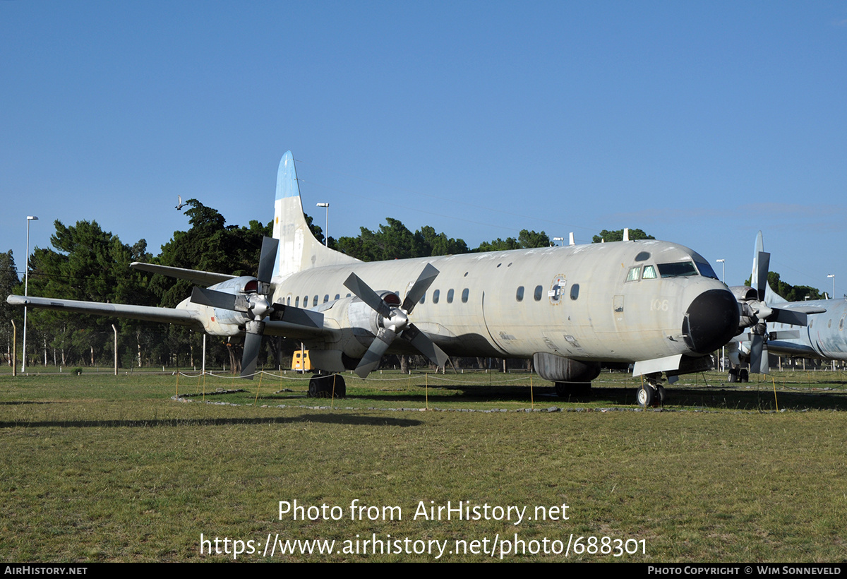 Aircraft Photo of 0692 | Lockheed L-188A(PF) Electra Wave | Argentina - Navy | AirHistory.net #688301