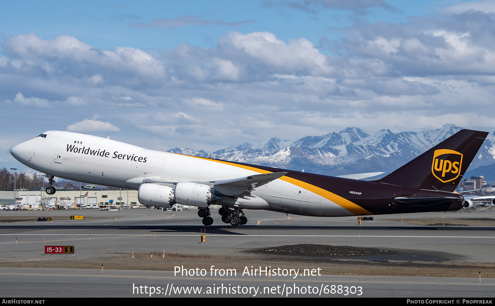 Aircraft Photo of N624UP | Boeing 747-8F | United Parcel Service - UPS | AirHistory.net #688303