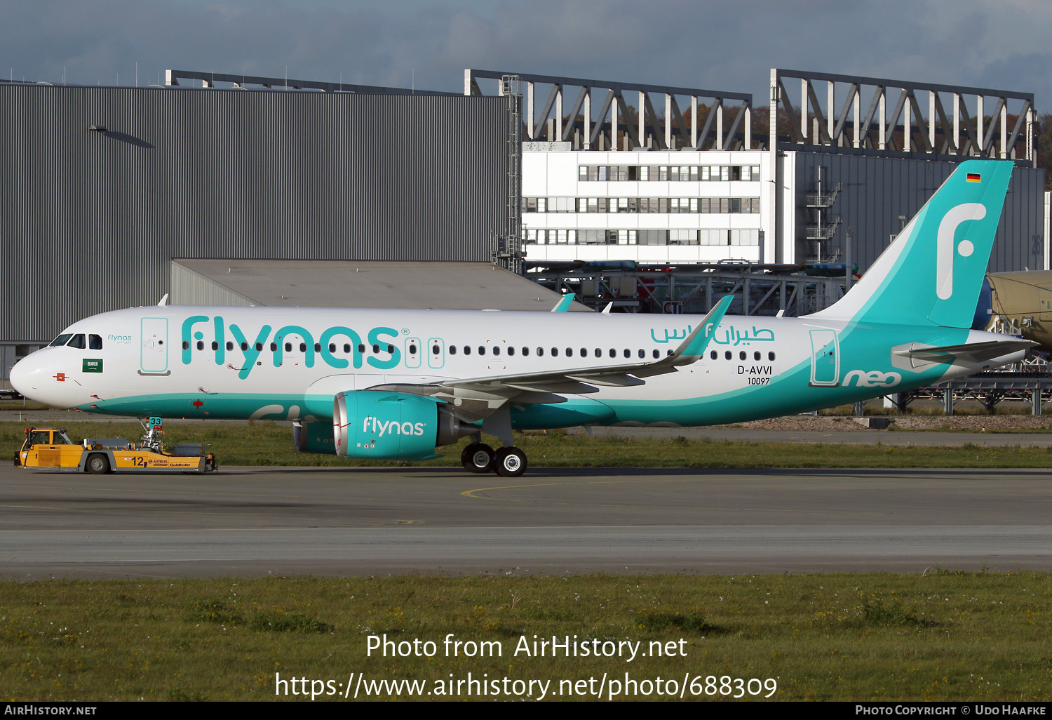 Aircraft Photo of D-AVVI / HZ-NS33 | Airbus A320-251N | Flynas | AirHistory.net #688309