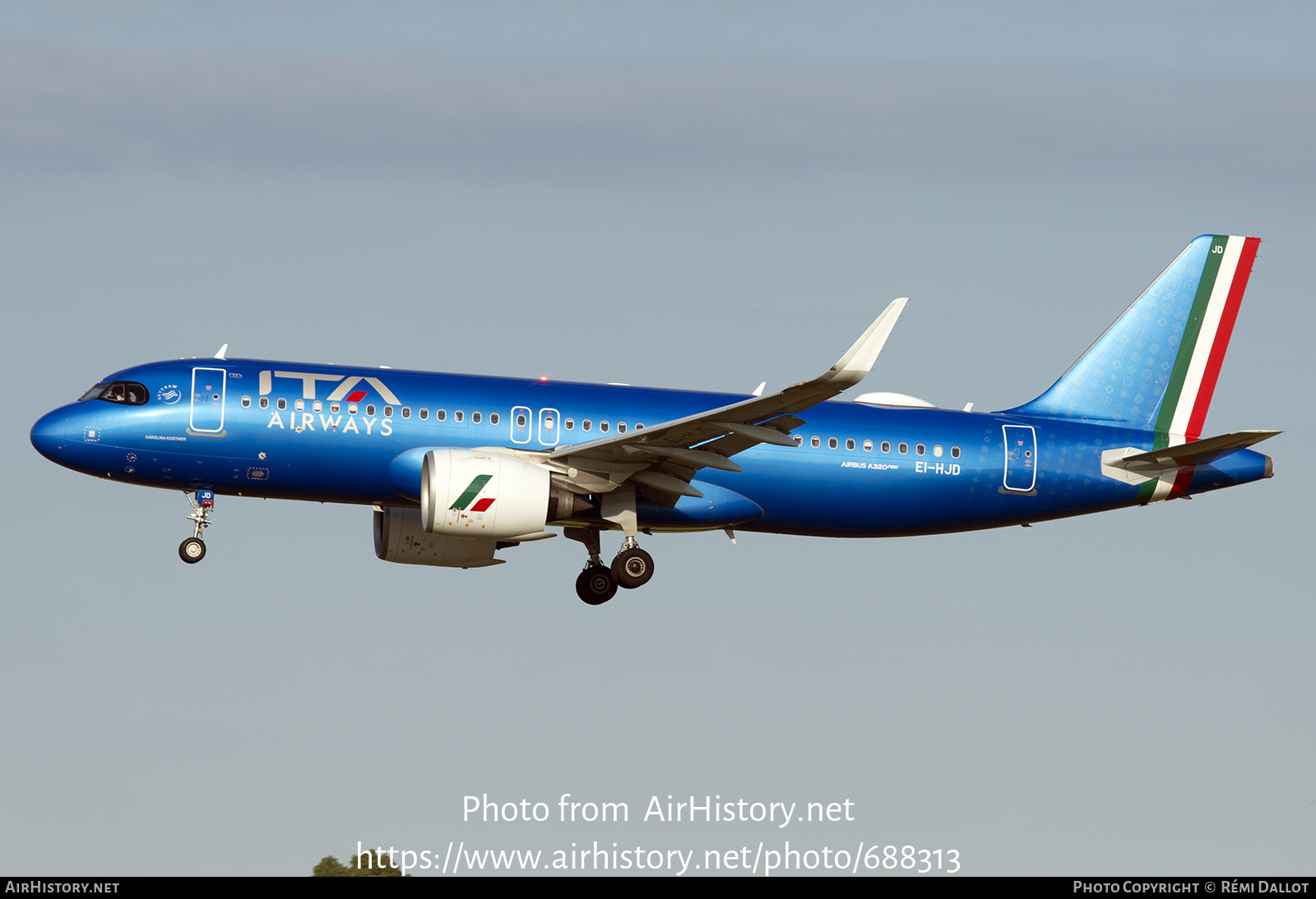 Aircraft Photo of EI-HJD | Airbus A320-272N | ITA Airways | AirHistory.net #688313
