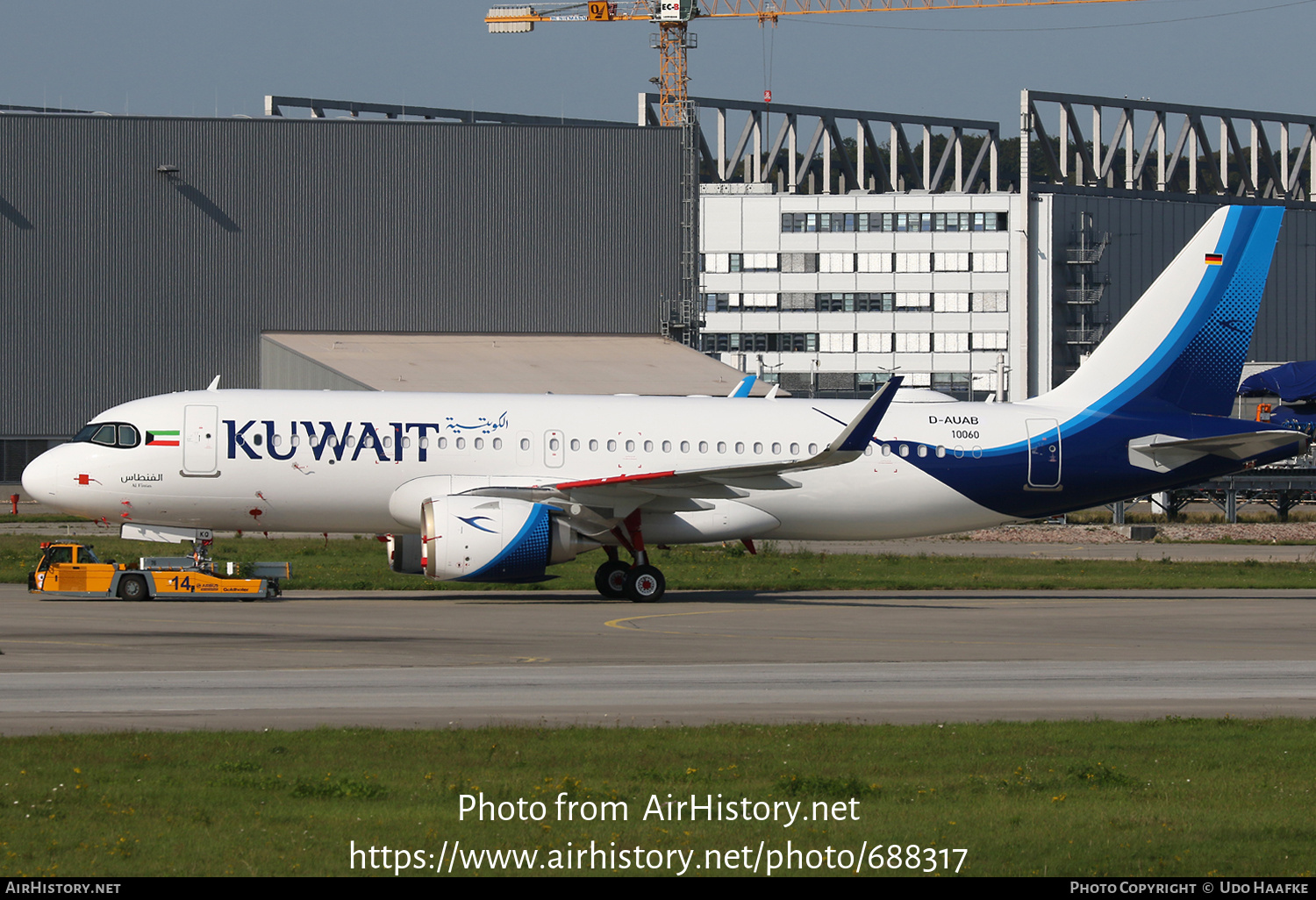Aircraft Photo of D-AUAB / 9K-AKQ | Airbus A320-251N | Kuwait Airways | AirHistory.net #688317