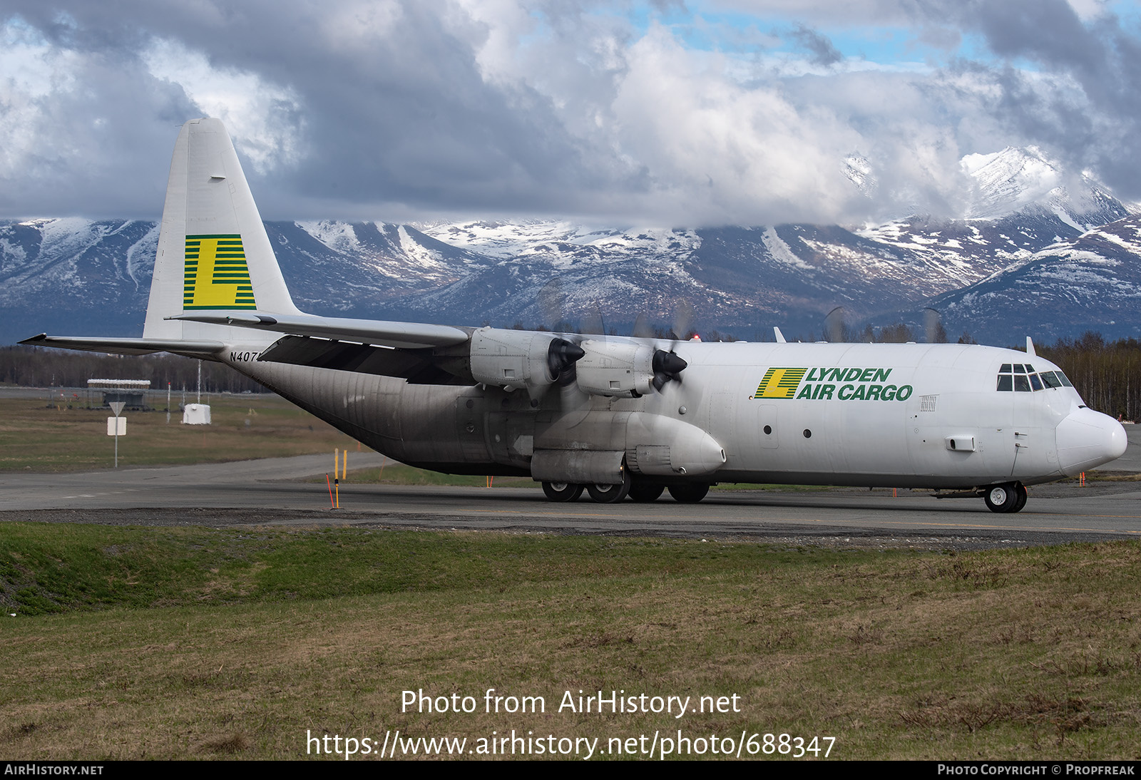 Aircraft Photo of N407LC | Lockheed L-100-30 Hercules (382G) | Lynden Air Cargo | AirHistory.net #688347