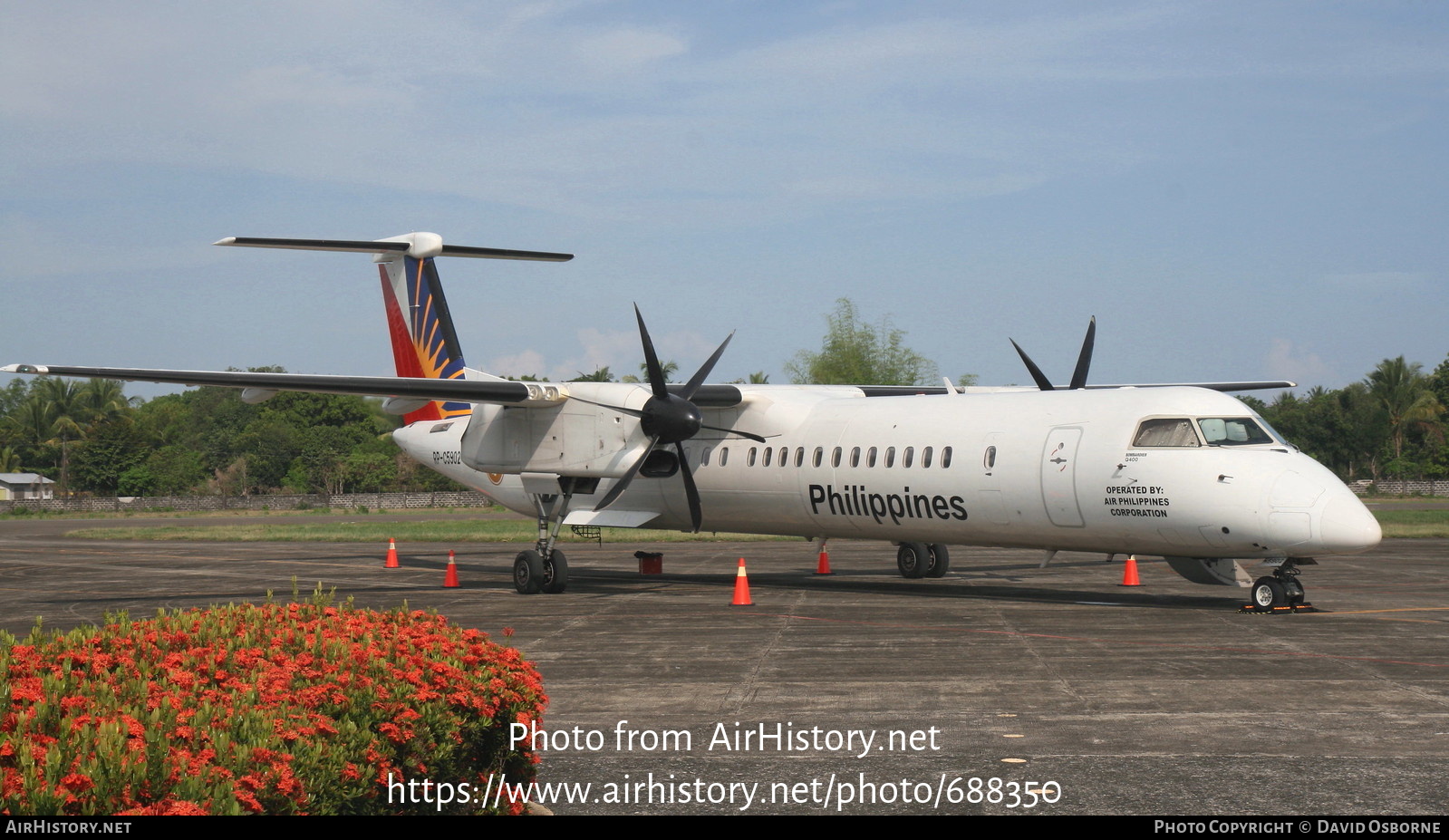 Aircraft Photo of RP-C5902 | Bombardier DHC-8-402 Dash 8 | Philippine Airlines | AirHistory.net #688350