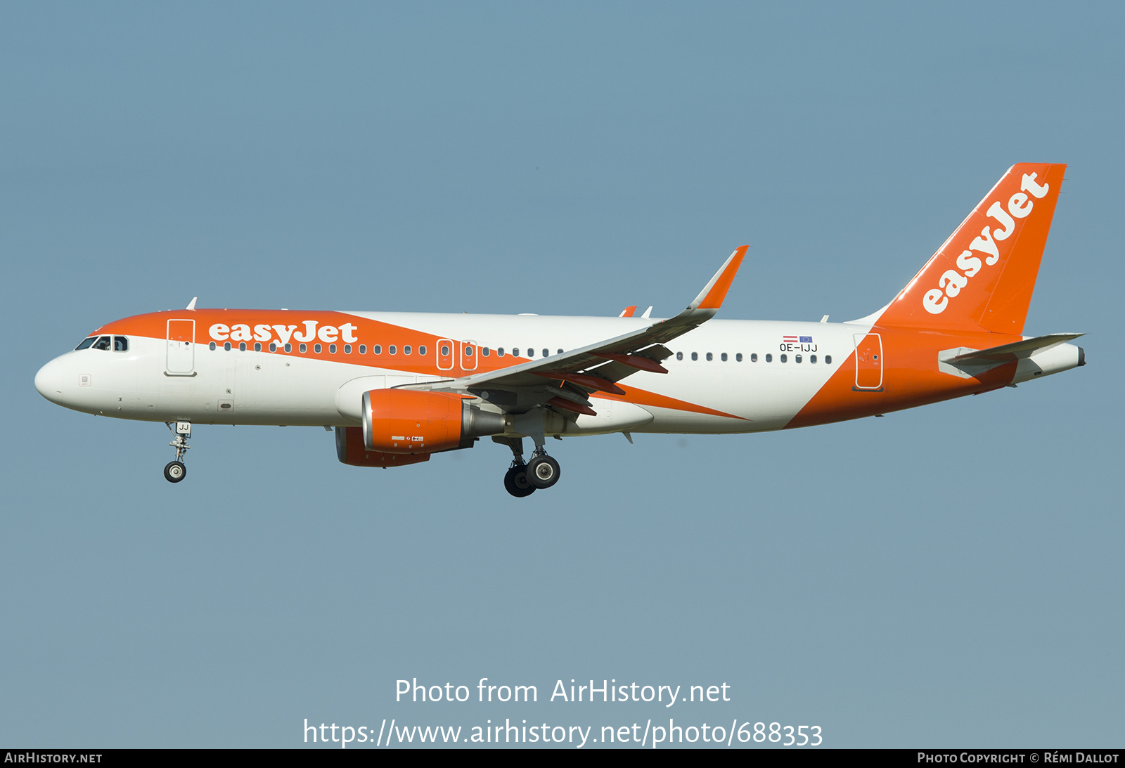 Aircraft Photo of OE-IJJ | Airbus A320-214 | EasyJet | AirHistory.net #688353