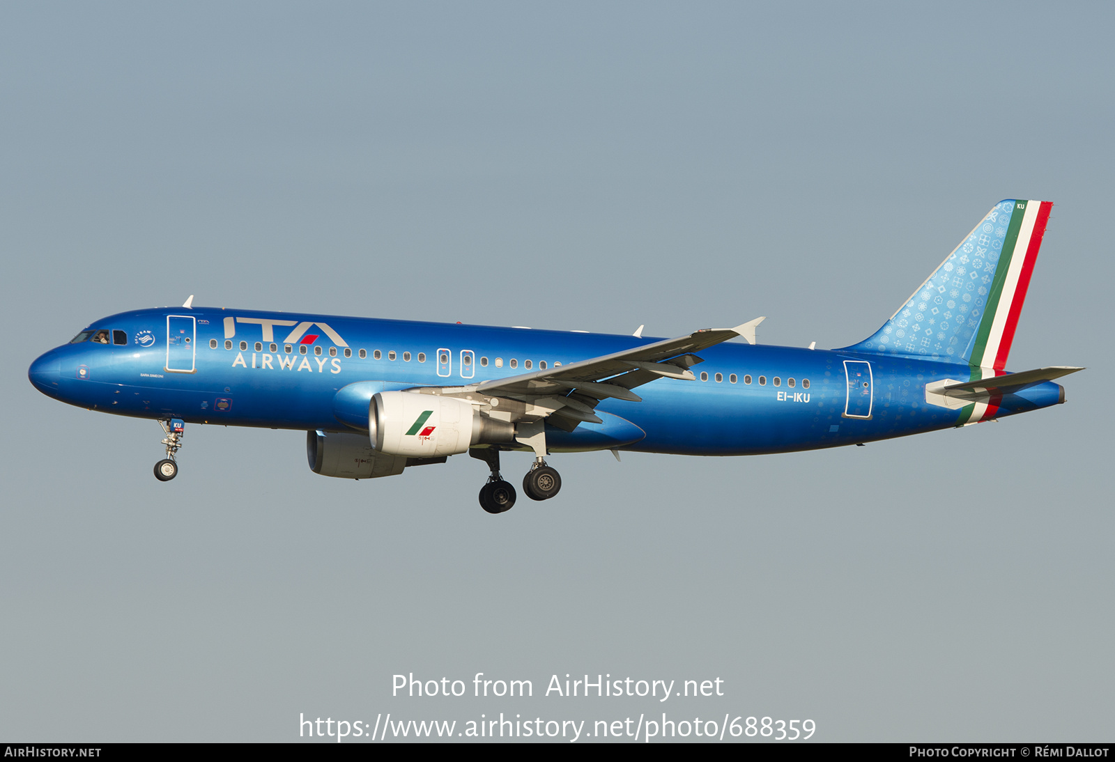 Aircraft Photo of EI-IKU | Airbus A320-214 | ITA Airways | AirHistory.net #688359