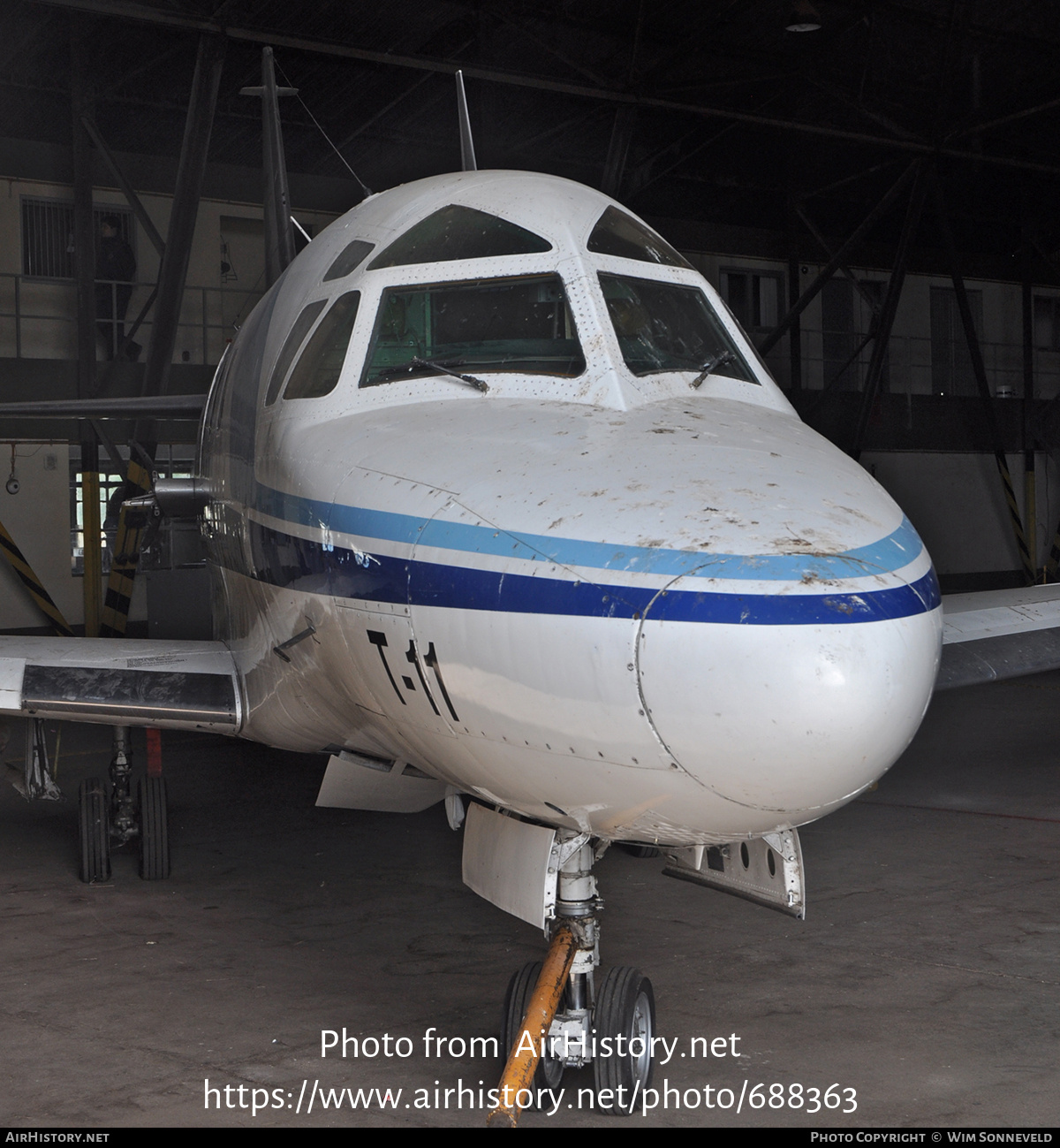 Aircraft Photo of T-11 | North American Rockwell NA-380 Sabreliner 75A | Argentina - Air Force | AirHistory.net #688363