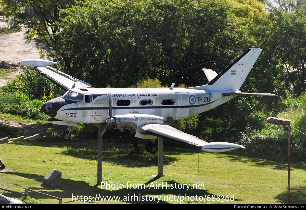 Aircraft Photo of T-126 | FMA IA-50B Guarani II | Argentina - Air Force | AirHistory.net #688368