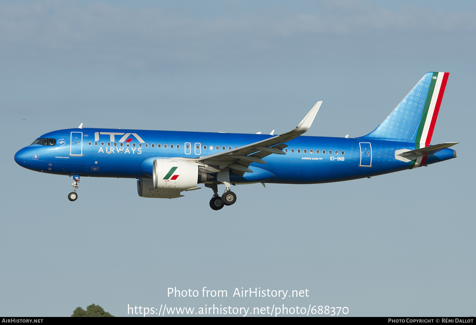 Aircraft Photo of EI-INB | Airbus A320-272N | ITA Airways | AirHistory.net #688370