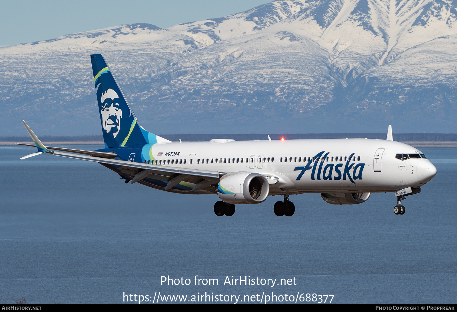Aircraft Photo of N979AK | Boeing 737-9 Max 9 | Alaska Airlines | AirHistory.net #688377