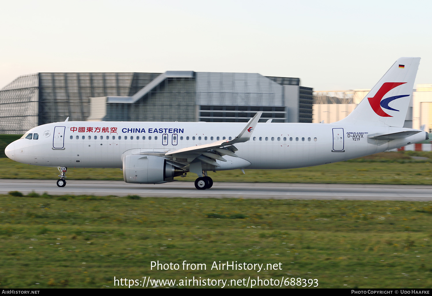 Aircraft Photo of D-AVVX / B-30CX | Airbus A320-251N | China Eastern Airlines | AirHistory.net #688393