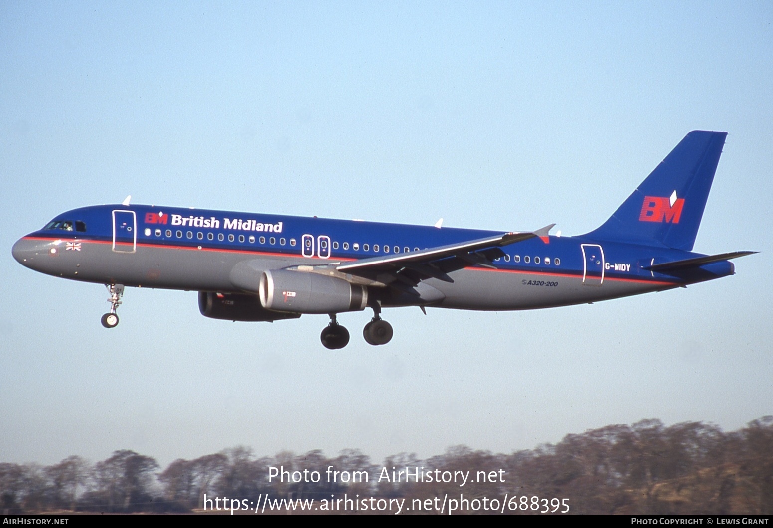 Aircraft Photo of G-MIDY | Airbus A320-232 | British Midland Airways - BMA | AirHistory.net #688395