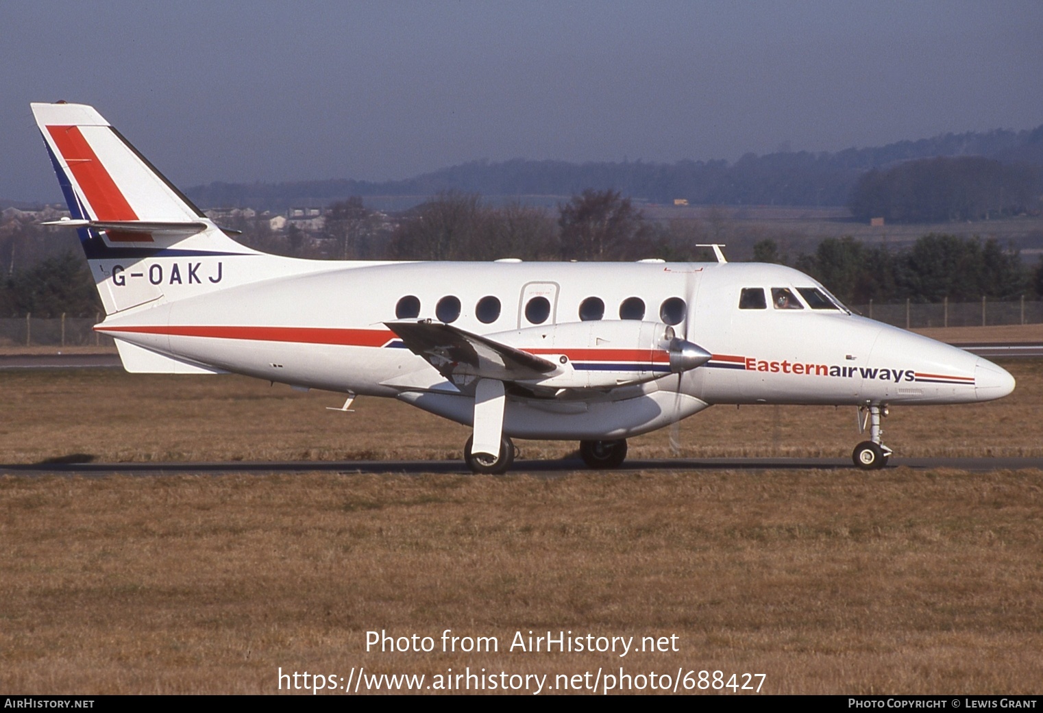 Aircraft Photo of G-OAKJ | British Aerospace BAe-3201 Jetstream 32 | Eastern Airways | AirHistory.net #688427