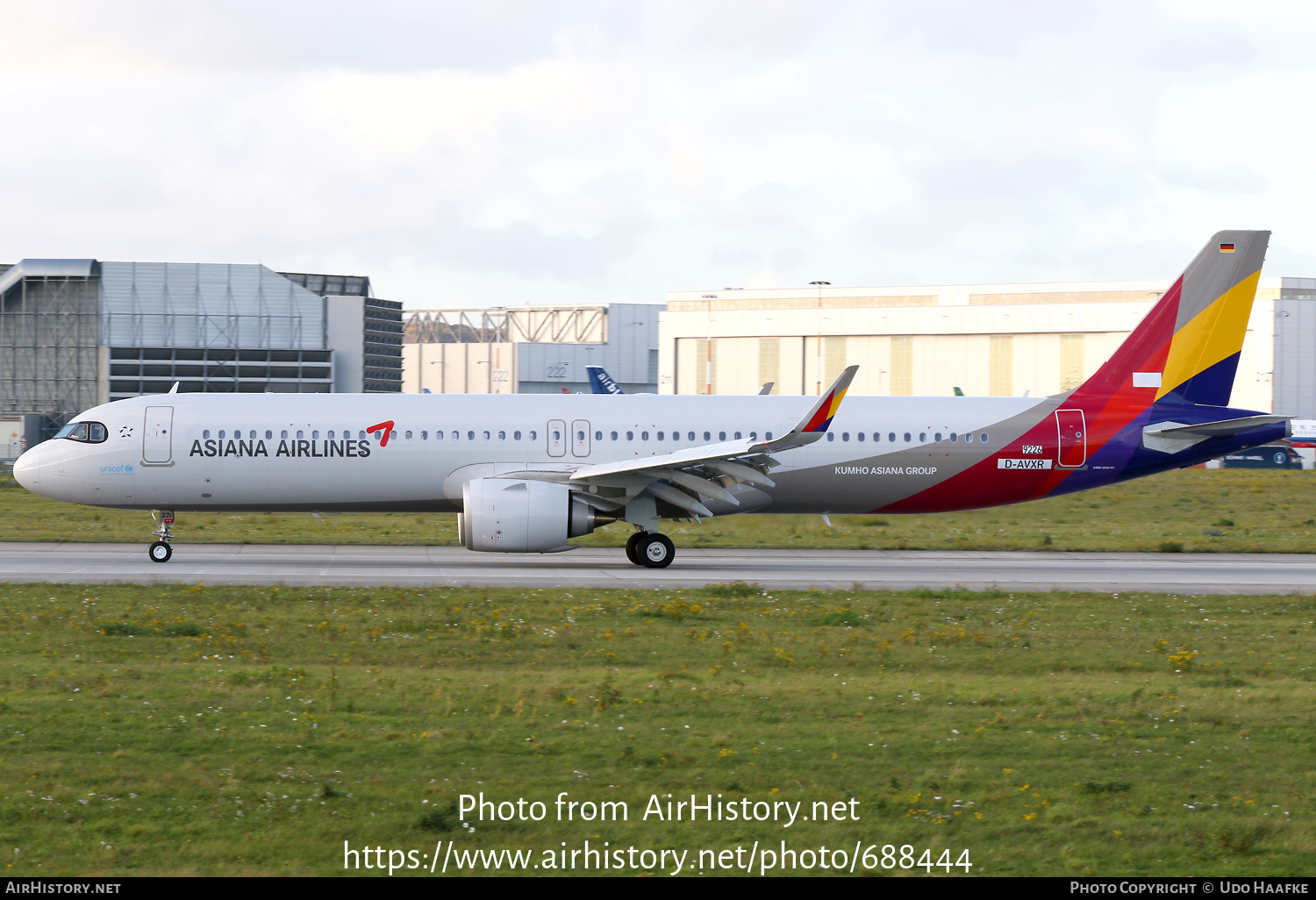 Aircraft Photo of D-AVXR / HL8371 | Airbus A321-251NX | Asiana Airlines | AirHistory.net #688444