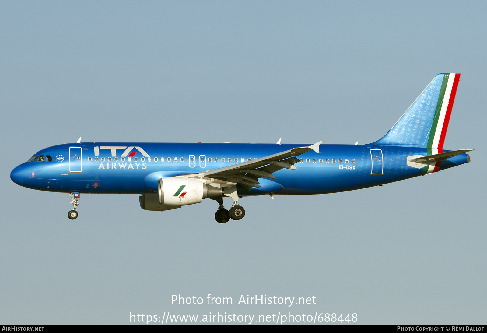 Aircraft Photo of EI-DSX | Airbus A320-216 | ITA Airways | AirHistory.net #688448