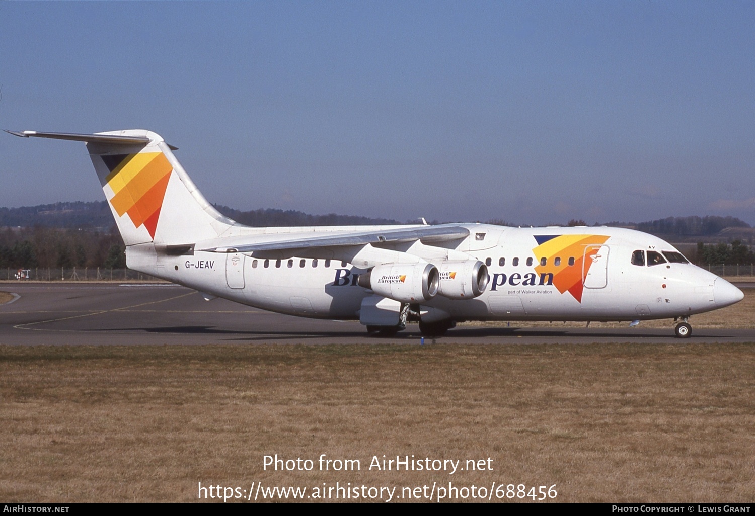 Aircraft Photo of G-JEAV | British Aerospace BAe-146-200 | British European | AirHistory.net #688456