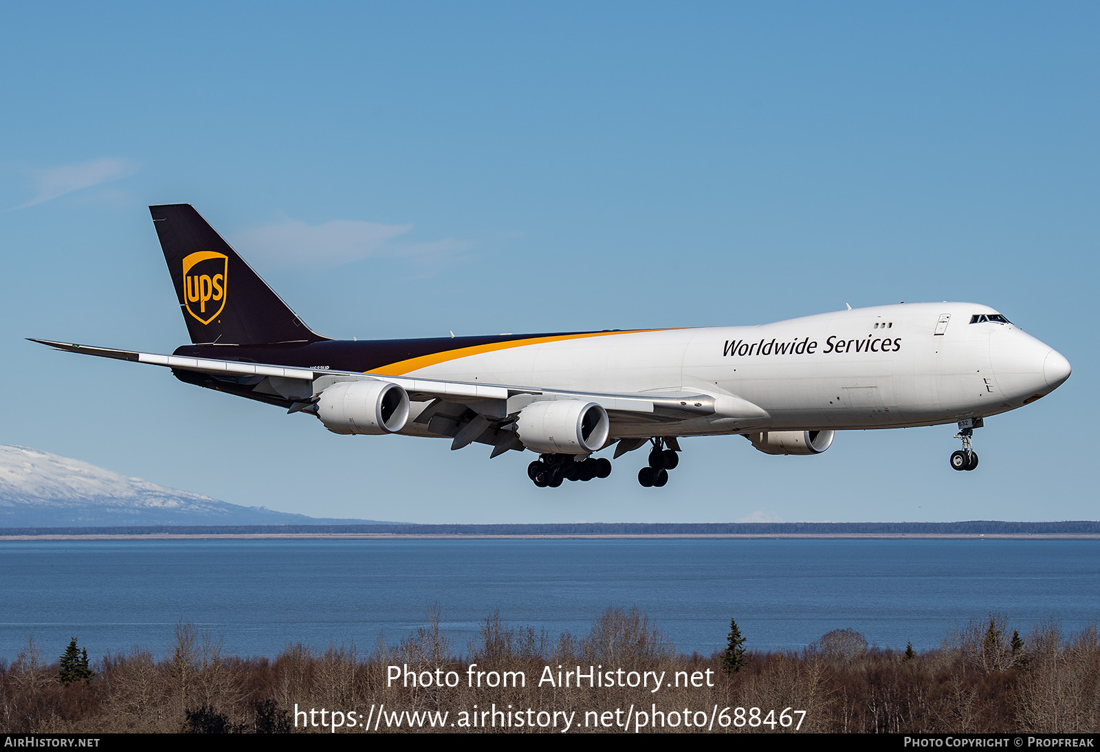 Aircraft Photo of N632UP | Boeing 747-8F | United Parcel Service - UPS | AirHistory.net #688467