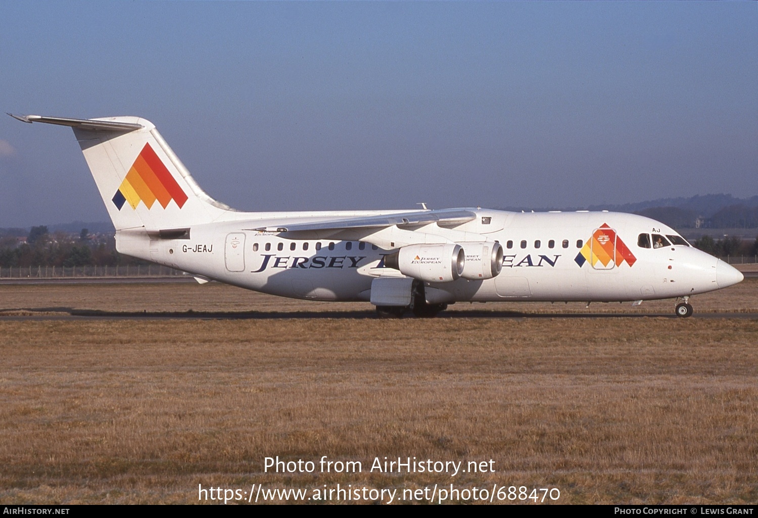 Aircraft Photo of G-JEAJ | British Aerospace BAe-146-200 | Jersey European Airways | AirHistory.net #688470