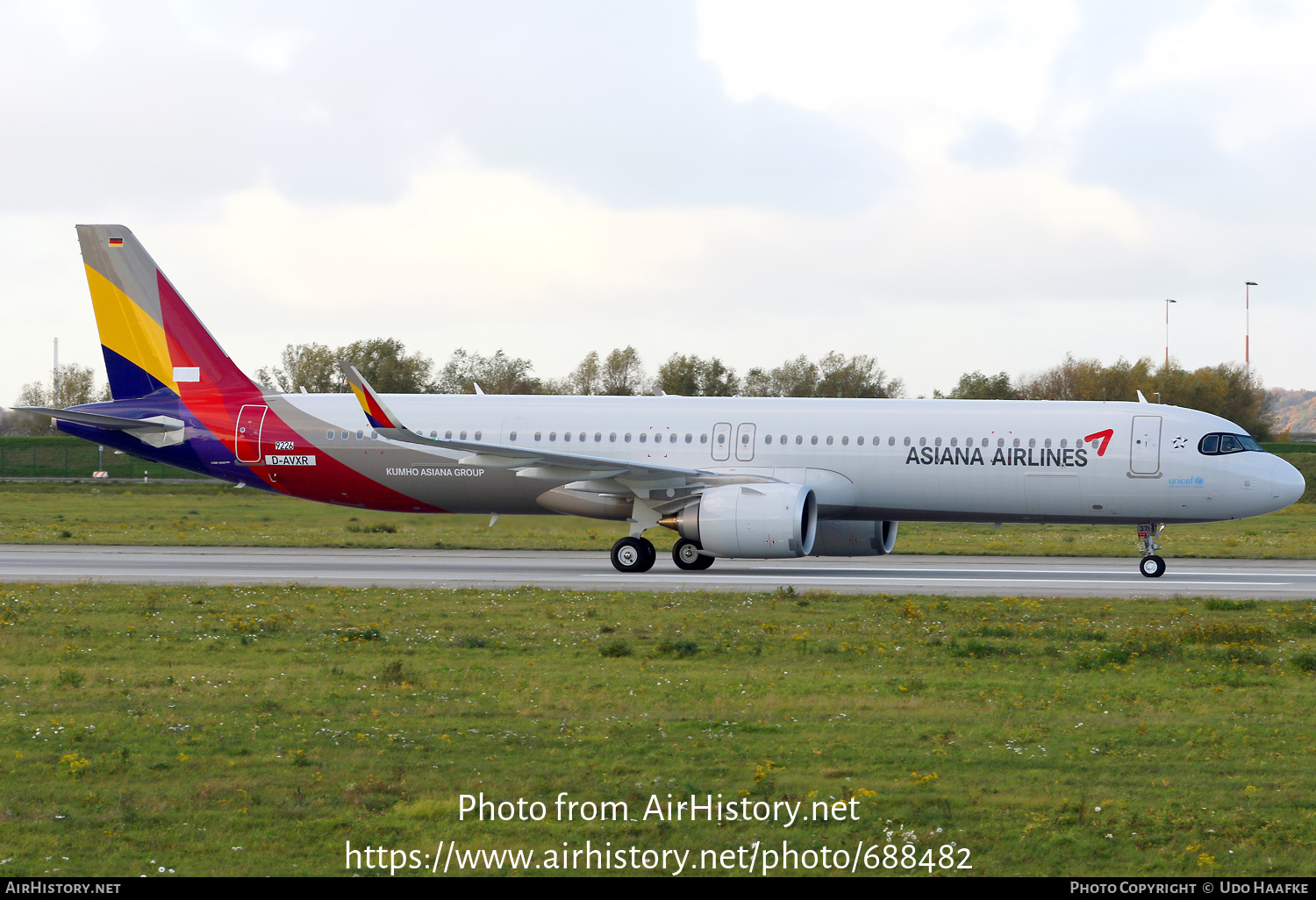 Aircraft Photo of D-AVXR / HL8371 | Airbus A321-251NX | Asiana Airlines | AirHistory.net #688482