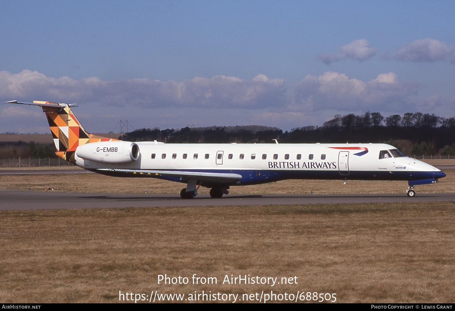 Aircraft Photo of G-EMBB | Embraer ERJ-145EU (EMB-145EU) | British Airways | AirHistory.net #688505