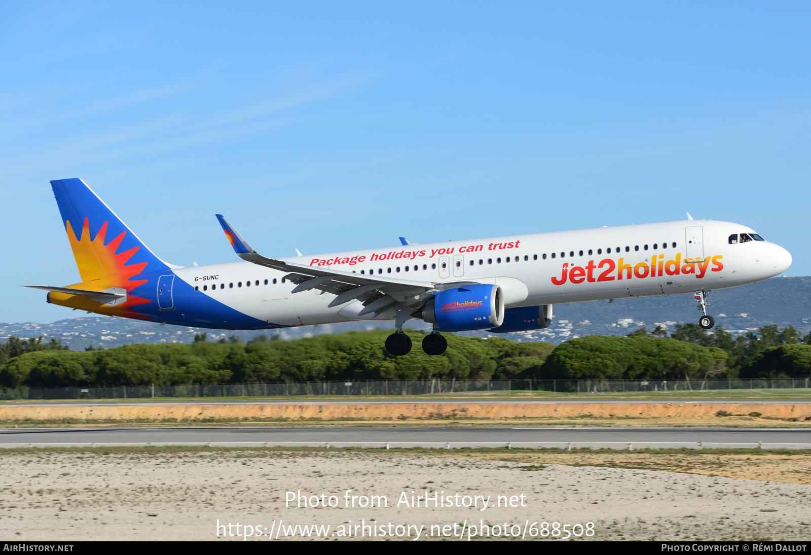 Aircraft Photo of G-SUNC | Airbus A321-251NX | Jet2 Holidays | AirHistory.net #688508