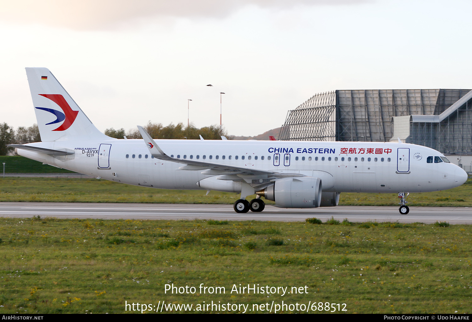 Aircraft Photo of D-AVVX / B-30CX | Airbus A320-251N | China Eastern Airlines | AirHistory.net #688512