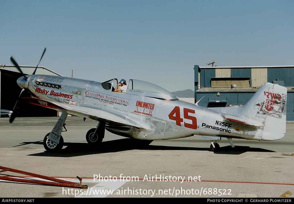 Aircraft Photo of N35FF | North American P-51D Mustang | AirHistory.net #688522