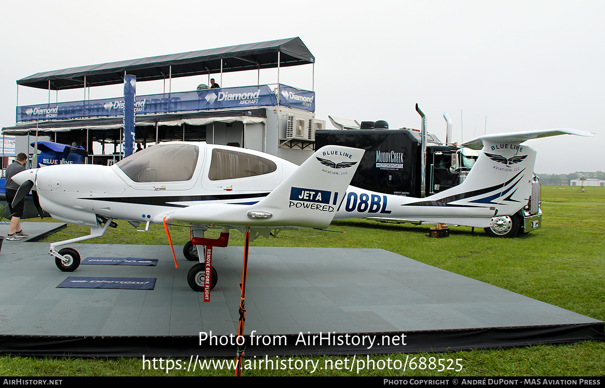 Aircraft Photo of N708BL | Diamond DA40 NG Diamond Star | Blue Line Aviation | AirHistory.net #688525