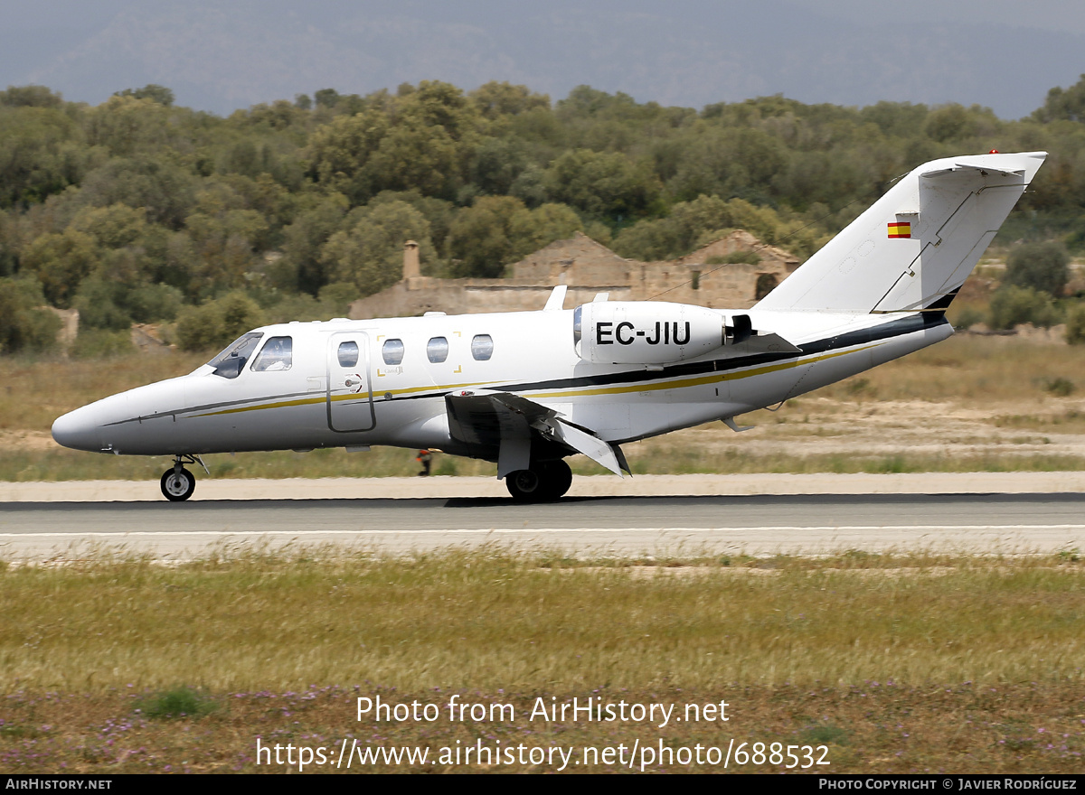 Aircraft Photo of EC-JIU | Cessna 525 CitationJet CJ1 | AirHistory.net #688532